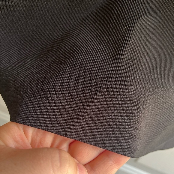 T Alexander Wang Women’s Black Ribbed Mini Classic Pencil Skirt Sz Small NWOT - Picture 3 of 5